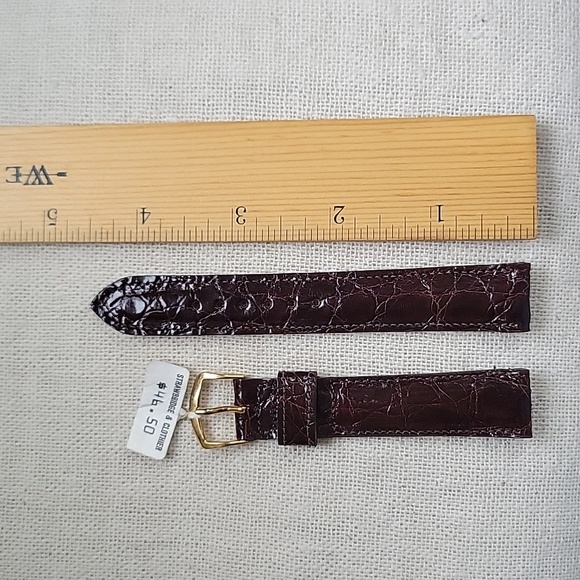 Vintage Alligator Watchband 11/16R Women's - Picture 5 of 6